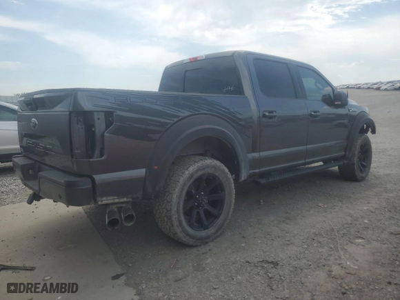 2019 Ford F-150 XL with VIN 1FTEW1E54KFB29499, listed as a Copart auction lot 44898535 with 49,015 mi miles and Salvage Title. Bid and sale history available at carsss.com. Image 3.