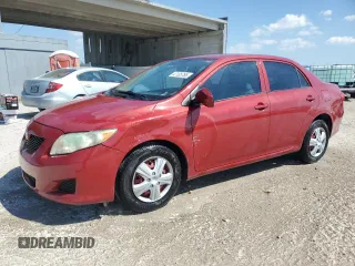 2009 Toyota Corolla with VIN 1NXBU40EX9Z009936, listed as a Copart auction lot 47135755 with 191,867 mi miles and Salvage Title. Bid and sale history available at carsss.com. Image 1.