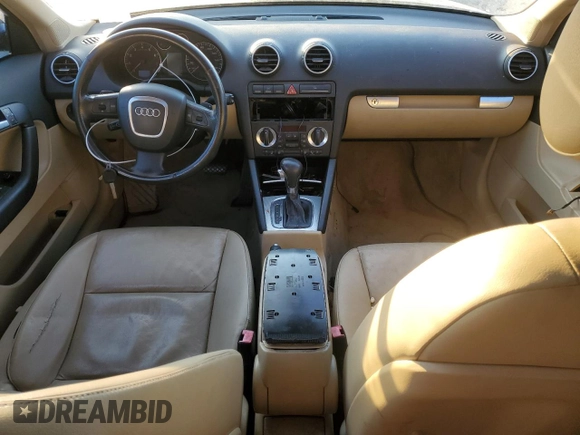 2006 Audi A3 z VIN WAUNF68P86A001146, wystawiony jako Copart lot #86570354 z przebiegiem Nie podano mil oraz Czysty tytuł • Clean title. Historia ofert i sprzedaży dostępna na DreamBid. Obrazek 8.