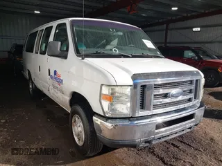 2013 Ford Econoline Passenger XL with VIN 1FBSS3BL1DDA64563, listed as a IAAI auction lot 41682888 with 343,618 mi miles. Bid and sale history available at carsss.com. Image 1.
