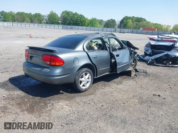 2004 Oldsmobile Alero GL1 with VIN 1G3NL52E74C160903, listed as a IAAI auction lot 42029384 with 135,086 mi miles and . Bid and sale history available at DreamBid. Image 4.