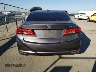 2019 Acura TLX with VIN 19UUB1F32KA010711, listed as a Copart auction lot 41838155 with 0 mi miles and Salvage Title. Bid and sale history available at carsss.com. Image 6.
