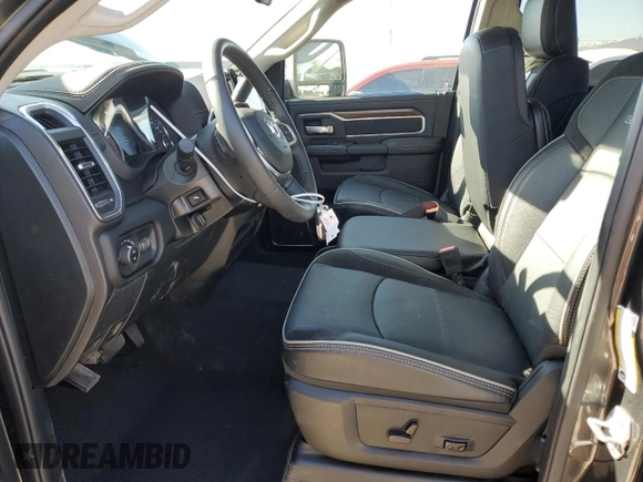 2024 Ram 2500 Laramie with VIN 3C6UR5FL1RG367253, listed as a Copart auction lot 52867525 with 2,020 mi miles and Salvage title. Bid and sale history available at DreamBid. Image 7.