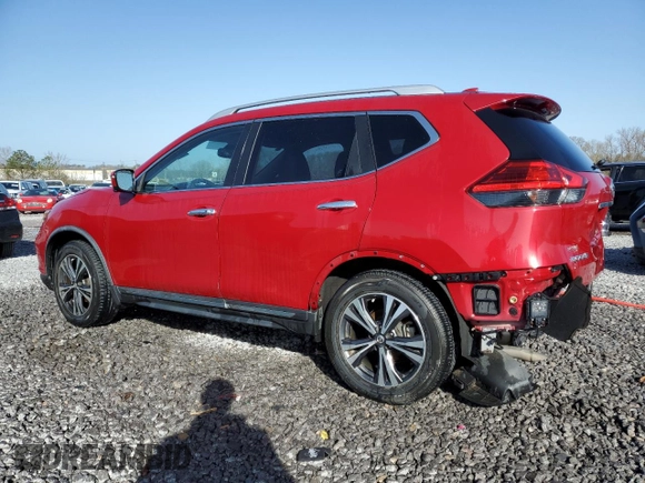 2017 Nissan Rogue SL with VIN JN8AT2MTXHW408272, listed as a Copart auction lot 49271525 with 62,143 mi miles and Salvage Title. Bid and sale history available at DreamBid. Image 2.