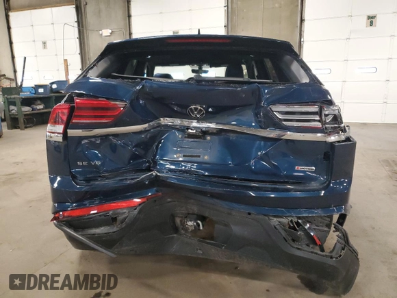 2022 Volkswagen Atlas SE z VIN 1V2KE2CA1NC216227, wystawiony jako Copart lot #60207605 z przebiegiem 36 385 mil mil oraz Szkoda całkowita • Salvage title. Historia ofert i sprzedaży dostępna na DreamBid. Obrazek 6.