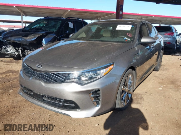 2017 Kia Optima SX Limited with VIN 5XXGV4L24HG166973, listed as a IAAI auction lot 41338168 with 52,396 mi miles and . Bid and sale history available at DreamBid. Image 17.