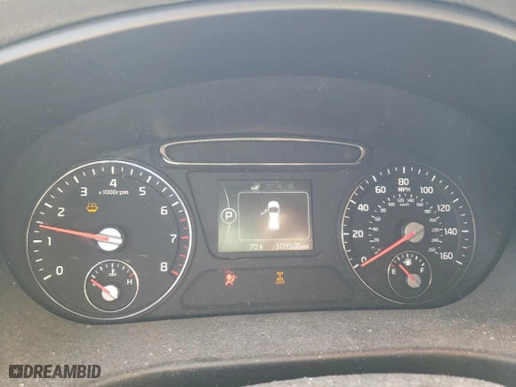 2017 Kia Sorento LX V6 with VIN 5XYPGDA52HG314203, listed as a Copart auction lot 47565795 with 109,505 mi miles and Salvage Title. Bid and sale history available at carsss.com. Image 9.
