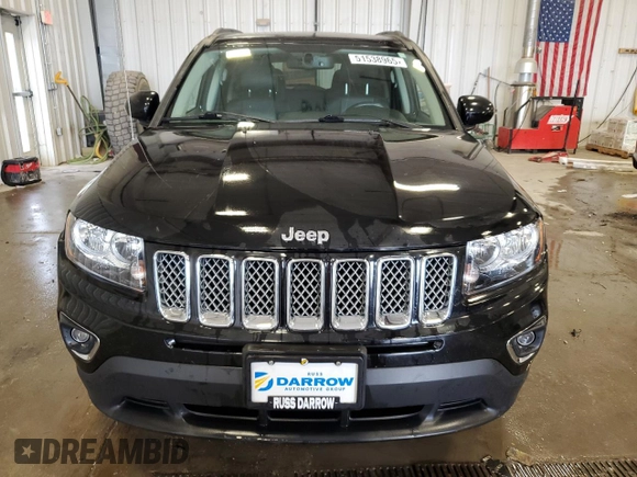 2017 Jeep Compass High Altitude with VIN 1C4NJDEB5HD113189, listed as a Copart auction lot 51538965 with 85,821 mi miles and Clean Title. Bid and sale history available at carsss.com. Image 5.