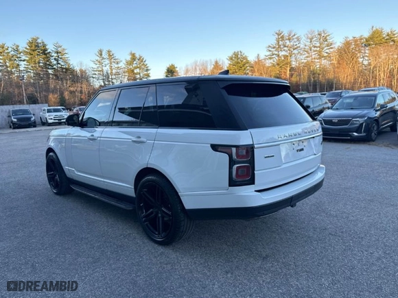 2018 Land Rover Range Rover HSE with VIN SALGS2RK1JA381161, listed as a IAAI auction lot 40859075 with NaN miles. Bid and sale history available at carsss.com. Image 3.