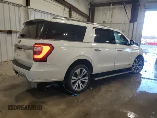 2020 Ford Expedition Max Platinum with VIN 1FMJK1MT1LEA32709, listed as a Copart auction lot 47017895 with 74,845 mi miles and Salvage title. Bid and sale history available at DreamBid. Image 3.