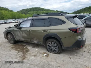 2023 Subaru Outback Onyx with VIN 4S4BTALCXP3186730, listed as a Copart auction lot 58182195 with Not provided miles and Salvage title. Bid and sale history available at DreamBid. Image 2.