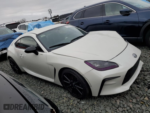 2023 Toyota GR86 Premium with VIN JF1ZNBF1XP8764654, listed as a Copart auction lot 75345054 with 11,693 mi miles and Salvage Title. Bid and sale history available at carsss.com. Image 4.