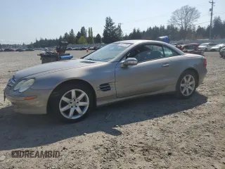 2003 Mercedes-Benz SL 500 z VIN WDBSK75F63F059112, wystawiony jako Copart lot #54437785 z przebiegiem Nie podano mil oraz Czysty tytuł • Clean title. Historia ofert i sprzedaży dostępna na DreamBid. Obrazek 1.