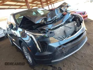 2020 Cadillac XT4 FWD Premium Luxury with VIN 1GYFZCR49LF153429, listed as a IAAI auction lot 42294239 with 45,450 mi miles and . Bid and sale history available at DreamBid. Image 1.