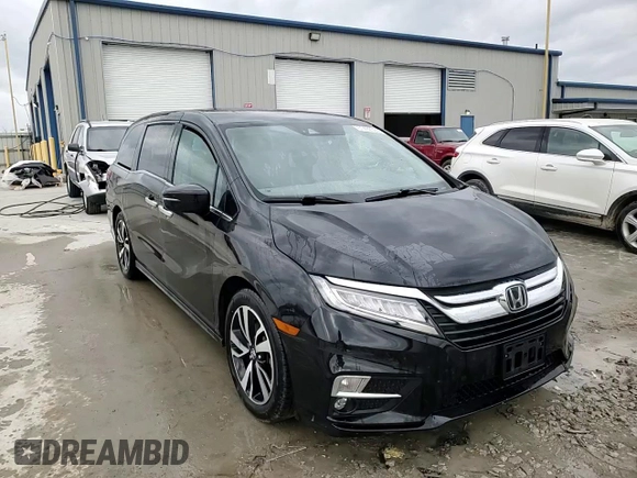 2019 Honda Odyssey Elite with VIN 5FNRL6H94KB108422, listed as a Copart auction lot 51492365 with 91,948 mi miles and Salvage Title. Bid and sale history available at DreamBid. Image 14.