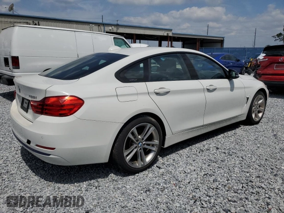 2016 BMW 4 Series 428i xDrive with VIN WBA4C9C51GG136589, listed as a Copart auction lot 55533375 with Not Provided miles and Clean Title. Bid and sale history available at DreamBid. Image 3.