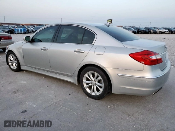 2013 Hyundai Genesis 3.8L z VIN KMHGC4DD8DU254060, wystawiony jako Copart lot #57619505 z przebiegiem 21 210 mil mil oraz Szkoda całkowita • Salvage title. Historia ofert i sprzedaży dostępna na DreamBid. Obrazek 2.