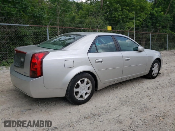 2004 Cadillac CTS with VIN 1G6DM577240109963, listed as a Copart auction lot 63588775 with 52,036 mi miles and Clean title. Bid and sale history available at DreamBid. Image 3.