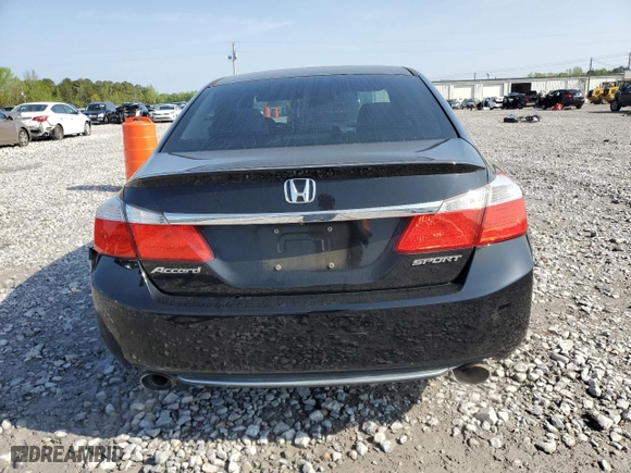 2015 Honda Accord Sedan Sport with VIN 1HGCR2F59FA232019, listed as a Copart auction lot 50682635 with 135,465 mi miles and Salvage Title. Bid and sale history available at carsss.com. Image 6.