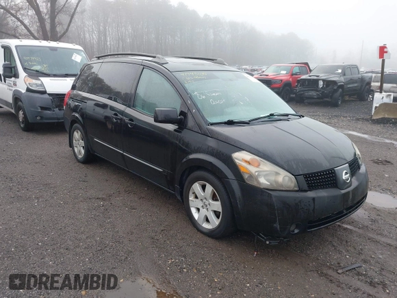 2006 Nissan Quest S Special Edition z VIN 5N1BV28U16N118336, wystawiony jako IAAI lot #41743105 z przebiegiem 213 891 mil mil oraz . Historia ofert i sprzedaży dostępna na DreamBid. Obrazek 1.