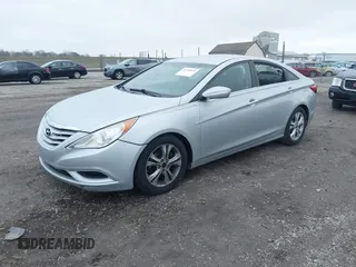2011 Hyundai Sonata GLS with VIN 5NPEB4AC8BH063854, listed as a IAAI auction lot 41195819 with 181,700 mi miles. Bid and sale history available at carsss.com. Image 2.