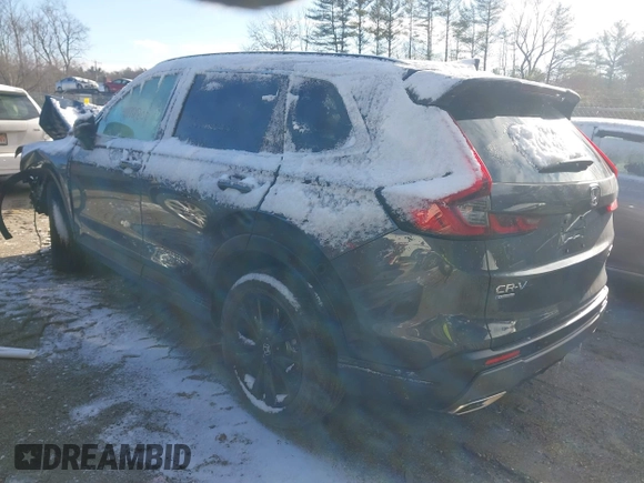 2025 Honda CR-V Sport Touring with VIN 2HKRS6H9XSH807901, listed as a IAAI auction lot 41172801 with 5,390 mi miles and . Bid and sale history available at DreamBid. Image 3.