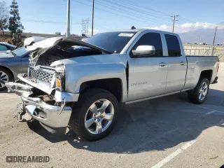 2014 Chevrolet Silverado 1500 LT with VIN 1GCRCREC0EZ354240, listed as a Copart auction lot 43994975 with 126,185 mi miles and Salvage Title. Bid and sale history available at carsss.com. Image 1.