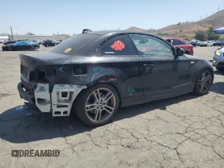 2011 BMW 1 Series 135i with VIN WBAUC9C59BVM10528, listed as a Copart auction lot 61499025 with 160,557 mi miles and Salvage title. Bid and sale history available at DreamBid. Image 3.