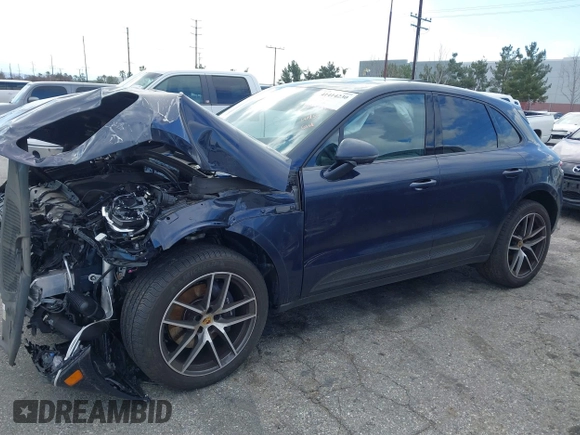 2022 Porsche Macan with VIN WP1AA2A51NLB06422, listed as a IAAI auction lot 41414230 with 8,090 mi miles and . Bid and sale history available at DreamBid. Image 14.