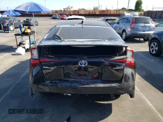 2022 Toyota Prius L Eco with VIN JTDKAMFU7N3178808, listed as a Copart auction lot 55650895 with 40,933 mi miles and Salvage Title. Bid and sale history available at carsss.com. Image 6.