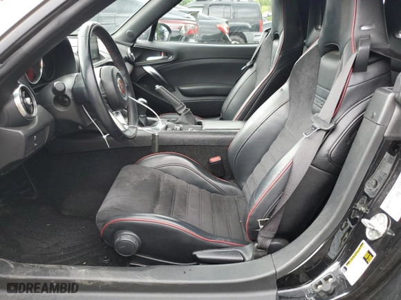 2018 FIAT 124 Spider Abarth with VIN JC1NFAEK6J0135812, listed as a Copart auction lot 61188194 with NaN miles and Salvage Title. Bid and sale history available at carsss.com. Image 11.