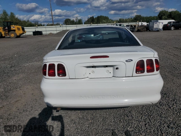 1997 Ford Mustang with VIN 1FALP4042VF119326, listed as a Copart auction lot 69286674 with 120,842 mi miles and Salvage Title. Bid and sale history available at carsss.com. Image 6.