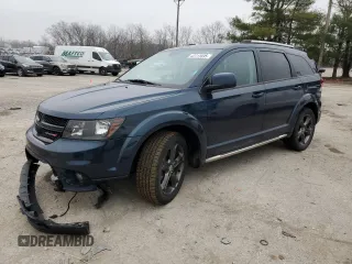 2015 Dodge Journey Crossroad with VIN 3C4PDCGG9FT525268, listed as a Copart auction lot 42713035 with 153,897 mi miles and Salvage title. Bid and sale history available at DreamBid. Image 1.