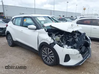 2023 Nissan Kicks SV with VIN 3N1CP5CV3PL569549, listed as a IAAI auction lot 42472905 with Not provided miles and . Bid and sale history available at DreamBid. Image 1.