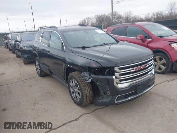 2020 GMC Acadia SLT with VIN 1GKKNULS9LZ160798, listed as a IAAI auction lot 41503363 with 158,272 mi miles and . Bid and sale history available at DreamBid. Image 1.