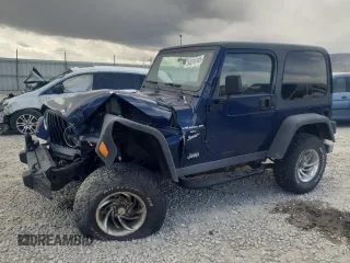 2001 Jeep Wrangler Sport z VIN 1J4FA49S11P364868, wystawiony jako Copart lot #54314145 z przebiegiem 189 362 mil mil oraz Szkoda całkowita • Salvage title. Historia ofert i sprzedaży dostępna na DreamBid. Obrazek 1.