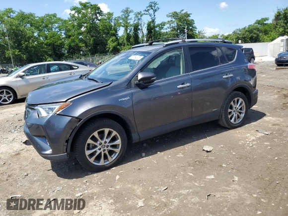 2016 Toyota RAV4 Limited with VIN JTMDJREV7GD035192, listed as a Copart auction lot 61754305 with 67,084 mi miles and Salvage title. Bid and sale history available at DreamBid. Image 1.