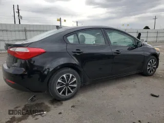 2015 Kia Forte LX with VIN KNAFX4A69F5415584, listed as a Copart auction lot 51122795 with 137,068 mi miles and Salvage Title. Bid and sale history available at carsss.com. Image 3.
