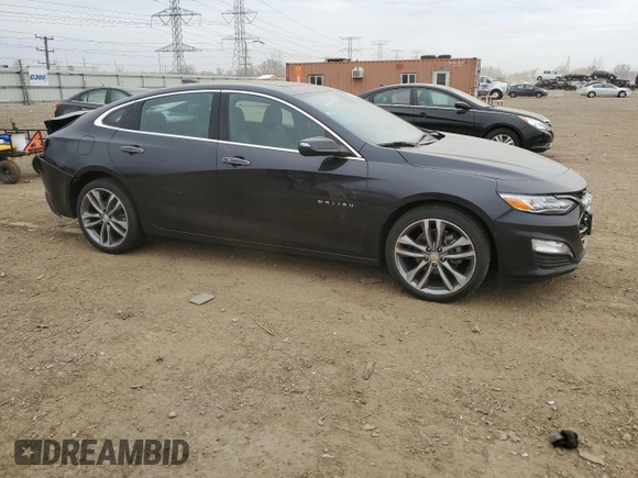 2022 Chevrolet Malibu Premier with VIN 1G1ZE5SXXNF194209, listed as a Copart auction lot 53564055 with 58,894 mi miles and Salvage Title. Bid and sale history available at DreamBid. Image 4.