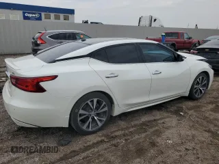 2016 Nissan Maxima SL with VIN 1N4AA6AP7GC397706, listed as a Copart auction lot 59594375 with 88,842 mi miles and Salvage title. Bid and sale history available at DreamBid. Image 3.