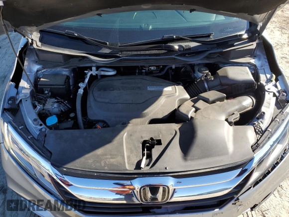 2020 Honda Odyssey EX-L with VIN 5FNRL6H73LB056720, listed as a Copart auction lot 87205024 with 60,219 mi miles and Salvage Title. Bid and sale history available at carsss.com. Image 12.