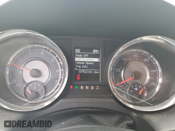 2013 Chrysler Town & Country Touring with VIN 2C4RC1BG9DR547648, listed as a Copart auction lot 65231974 with 137,521 mi miles and Salvage Title. Bid and sale history available at carsss.com. Image 9.