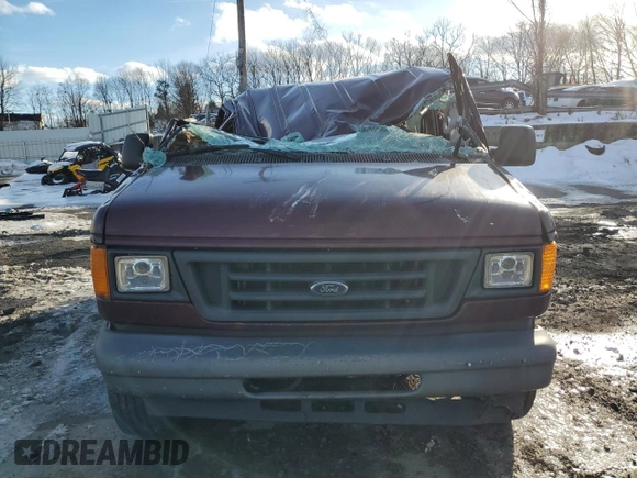 2007 Ford Econoline Passenger XL with VIN 1FBNE31L97DA48752, listed as a Copart auction lot 45878525 with Not provided miles and Salvage title. Bid and sale history available at DreamBid. Image 5.