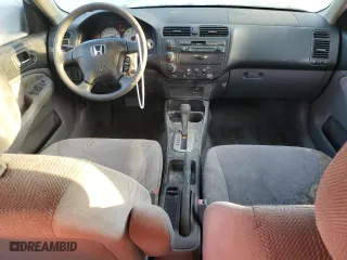 2002 Honda Civic LX with VIN 2HGES16512H518935, listed as a Copart auction lot 70000484 with 76,649 mi miles and Non Repairable. Bid and sale history available at carsss.com. Image 8.