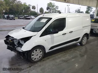 2022 Ford Transit Connect Van XL with VIN NM0LS7S28N1513106, listed as a IAAI auction lot 41746148 with 1 mi miles. Bid and sale history available at carsss.com. Image 18.