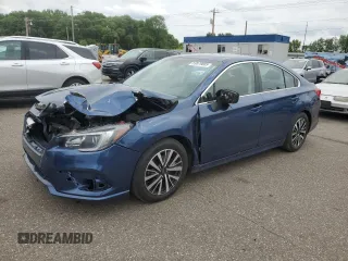 2019 Subaru Legacy Premium with VIN 4S3BNAF68K3019506, listed as a Copart auction lot 59579885 with 87,716 mi miles and Salvage title. Bid and sale history available at DreamBid. Image 1.