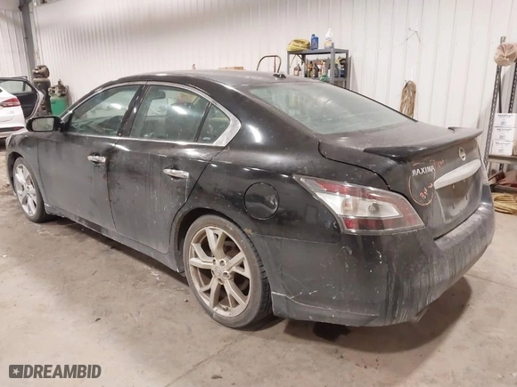 2012 Nissan Maxima 3.5 S with VIN 1N4AA5APXCC828110, listed as a IAAI auction lot 41548178 with 103,861 mi miles. Bid and sale history available at carsss.com. Image 3.
