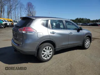 2015 Nissan Rogue S with VIN KNMAT2MV4FP523213, listed as a Copart auction lot 52674065 with 131,037 mi miles and Salvage Title. Bid and sale history available at DreamBid. Image 3.