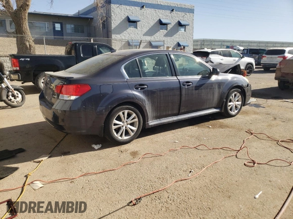 2013 Subaru Legacy Limited with VIN 4S3BMCP64D3048548, listed as a Copart auction lot 89196105 with 139,781 mi miles and Salvage Title. Bid and sale history available at DreamBid. Image 3.