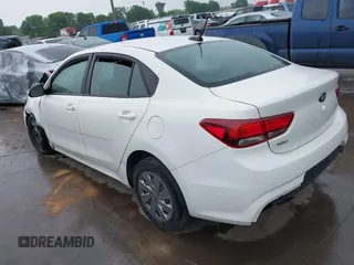 2020 Kia Rio LX with VIN 3KPA24AD5LE341235, listed as a IAAI auction lot 41948649 with 34,581 mi miles. Bid and sale history available at carsss.com. Image 3.